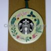 Starbucks Christmas Ceramic Ornament Holiday Wreath