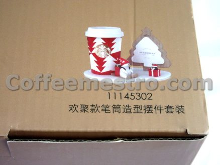 Starbucks Christmas Ceramic Penholder