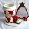 Starbucks Christmas Ceramic Penholder