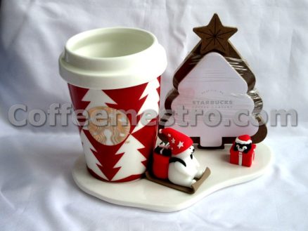 Starbucks Christmas Ceramic Penholder