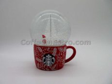 Starbucks Christmas Globe Red Version