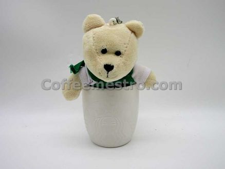 HK Teddy Bear Glass Cup