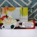 Starbucks Hong Kong Birthday Card