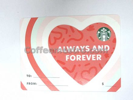 Starbucks Hong Kong Cards (Hearts) Set of 5 For Collector