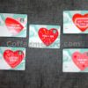 Starbucks Hong Kong Cards (Hearts) Set of 5