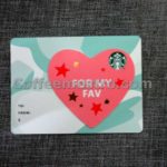 Starbucks Hong Kong Cards (Hearts)