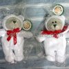 Starbucks Hong Kong Christmas 2019 Bearista Bears Set of 2 (Boy and Girl) 164th Edition