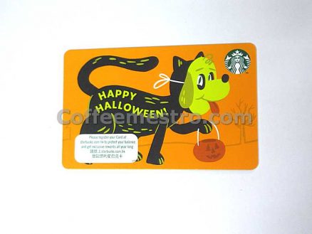 Starbucks Hong Kong Halloween 2021 Collectible Card for Collector