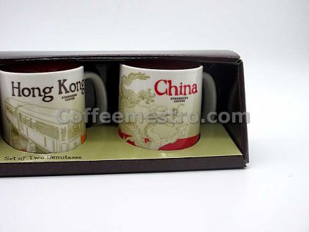 Starbucks Hong Kong Set of Two Demitasse (China and Hong Kong)