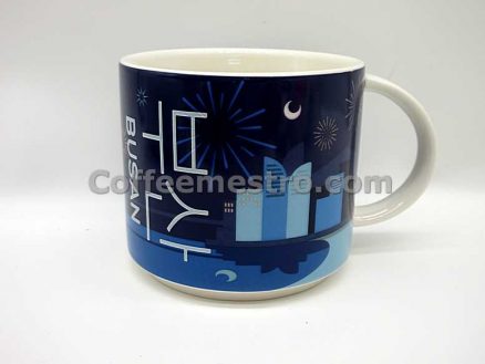 Starbucks Korea 414ml Busan "Night Fireworks" Demi Mug (Discontinued Edition)