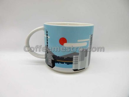 Starbucks Korea 414ml Seoul "N Seoul Tower" Demi Mug (Discontinued Edition)