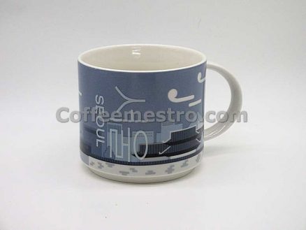 Starbucks Korea 89ml Seoul "Palace" Demi Mug (Discontinued Edition)