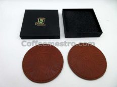 Starbucks Macau Year 2017 15th Anniversary Coaster Set of 2