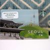 Starbucks South Korea Seoul Card