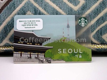 Starbucks South Korea Seoul Card