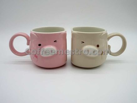 Starbucks Taiwan 2019 Year of Pig Mug Set of 2