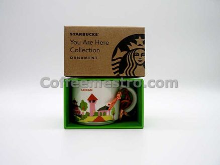 Starbucks Taiwan 2oz You Are Here Tainan Mug / Ornament