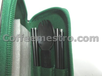 Starbucks Taiwan Chopsticks and Spoon Set with Carry Bag