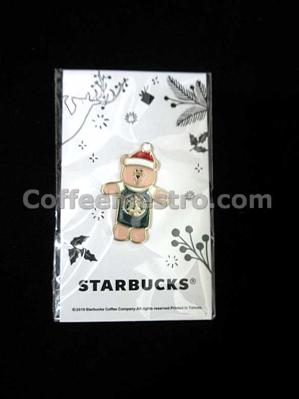 China 2023 Starbucks Set Of 4 Christmas Bear Coffee Cup Stoppers