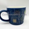 Starbucks Taiwan Coffee Journey 14oz Blue Mug