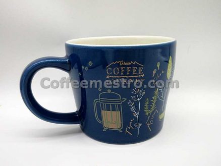 Starbucks Taiwan Coffee Journey 14oz Blue Mug