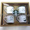 Starbucks Taiwan Location Mugs Set of 4 in Box