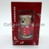 Starbucks Taiwan Teddy Bear Ornament (Christmas Santa Claus Edition)