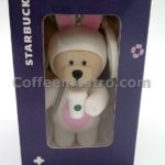 Starbucks Taiwan Teddy Bear Ornament (Mid–Autumn Festival Rabbit Edition)