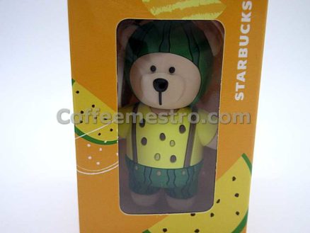 Starbucks Taiwan Teddy Bear Ornament (Watermelon Edition)