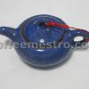 Tea Set with 1 Teapot and 6 Cups with Koi Fish Shape at the Bottom